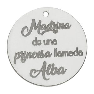 Mi historia – abalorio plata 925mm madrina