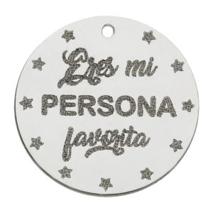 Mi historia – abalorio plata 925mm persona