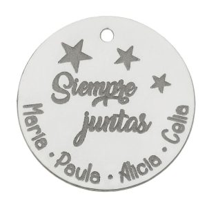 Mi historia – abalorio plata 925mm siempre juntas