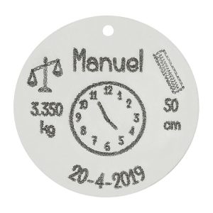 Mi historia – abalorio plata 925mm nacimiento