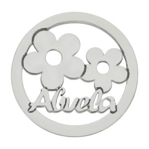 Mi historia – abalorio plata 925m abuela flores