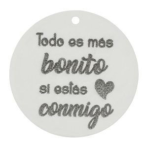 Mi historia – abalorio plata 925mm bonito