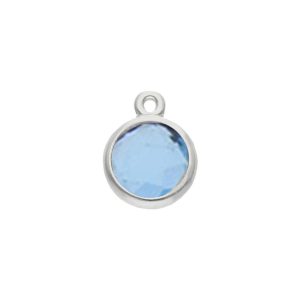 Mi historia – abalorio plata 925mm azul