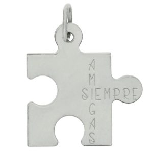Mi historia – abalorio plata 925mm pieza puzzle