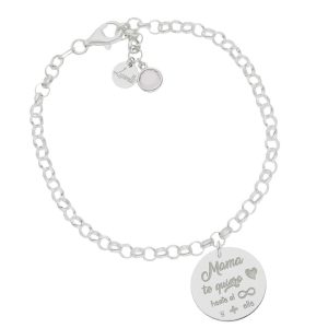 Pulsera mi historia plata 925mm infinito