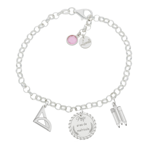 Pulsera mi historia plata 925mm profe