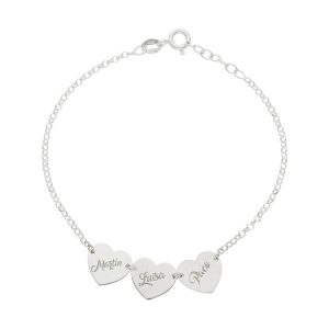 Pulsera bolas dibujasueños plata 925mm