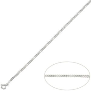 Cadena plata 925mm barbada – 2mm