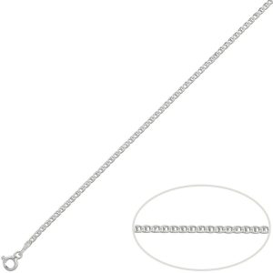Cadena plata 925m ancla – 3mm