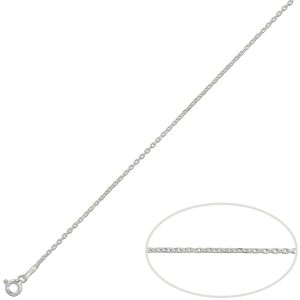 Cadena plata 925mm forzada – 0.80mm