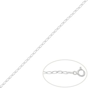 Cadena plata 925mm bilbao – 2mm