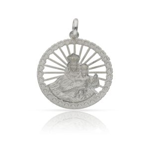 Medalla plata 925mm v. del carmen – 20mm