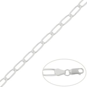 Cadena plata 925mm bilbao – 5.50mm