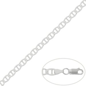 Cadena plata 925mm ancla – 5.50mm