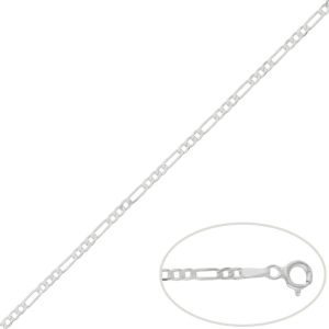 Cadena plata 925mm 3×1 – 2.50mm