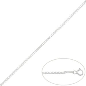 Cadena plata 925mm ancla – 1.50mm