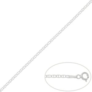 Cadena plata 925mm ancla – 2mm