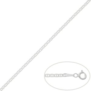 Cadena plata 925mm ancla – 2.50mm