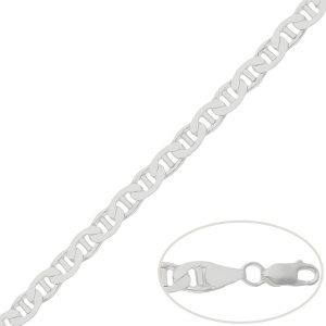 Cadena plata 925mm ancla – 6.50mm