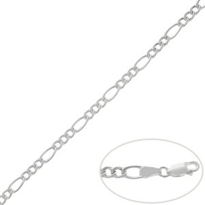 Cadena plata 925mm 3×1 – 4mm