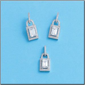 Pendientes plata 925mm circonitas
