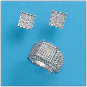 Pendientes plata 925mm circonitas
