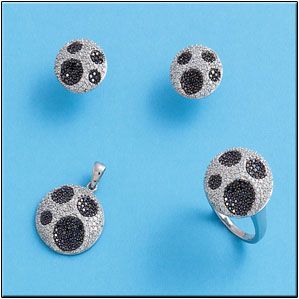 Colgante plata 925mm redondo circonitas
