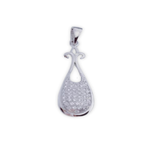 Colgante plata 925mm circonitas