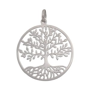 Colgante plata 925mm arbol de la vida – 25mm