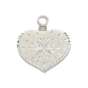 Guardacenizas plata 925mm corazon – 25x29mm