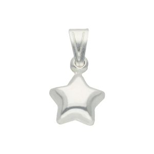 Colgante plata 925mm estrella