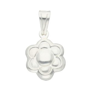 Colgante plata 925mm flor