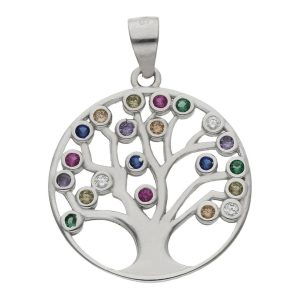 Colgante plata 925mm arbol de la vida – 20mm