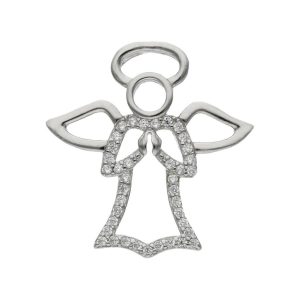 Colgante plata 925mm angel circonitas – 21x22mm