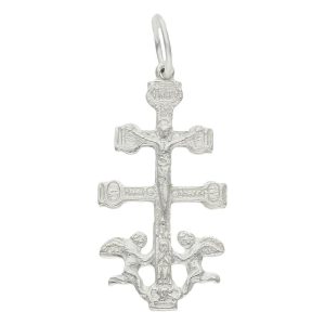 Cruz plata 925mm caravaca – 12x23mm