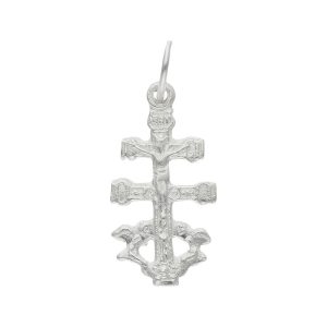 Cruz plata 925mm caravaca – 10x19mm