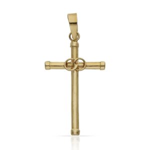 Cruz oro 18kl – 15x28mm