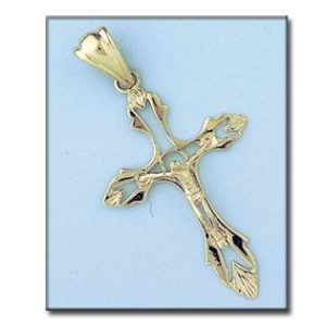 Cruz oro 18kl cristo – 32x50mm