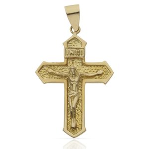 Cruz oro 18kl cristo – 21x31mm