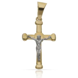 Cruz oro 18kl cristo – 19x31mm