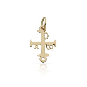 Cruz oro 18kl – 12x18mm