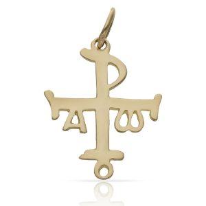 Cruz oro 18kl – 22x38mm