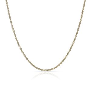 Cadena oro 18kl singapur – 1mm