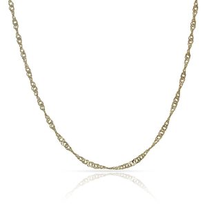 Cadena oro 18kl singapur – 2mm