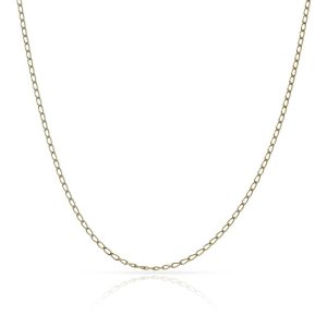 Cadena oro 18kl bilbao – 1mm