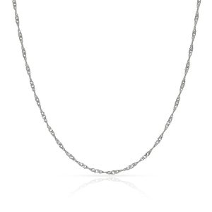 Cadena oro blanco 18kl singapur – 1.50mm