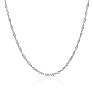 Cadena oro blanco 18kl singapur – 2mm