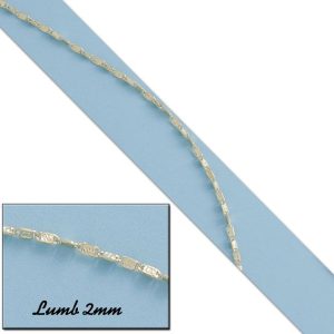 Cadena lumb oro 18kl – 2mm