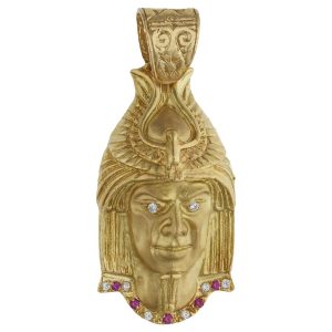 Colgante oro 18kl indio – 24x45mm