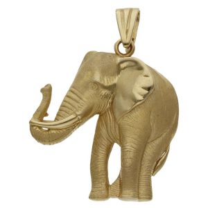 Colgante oro 18kl elefante – 29x33mm